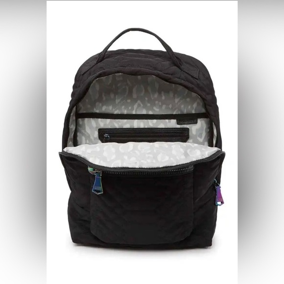 Nylon Quilted Iridescent Hardware Got Your Back Backpack - Picture 3 of 5